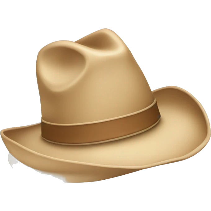 Beige Cowboy hat emoji