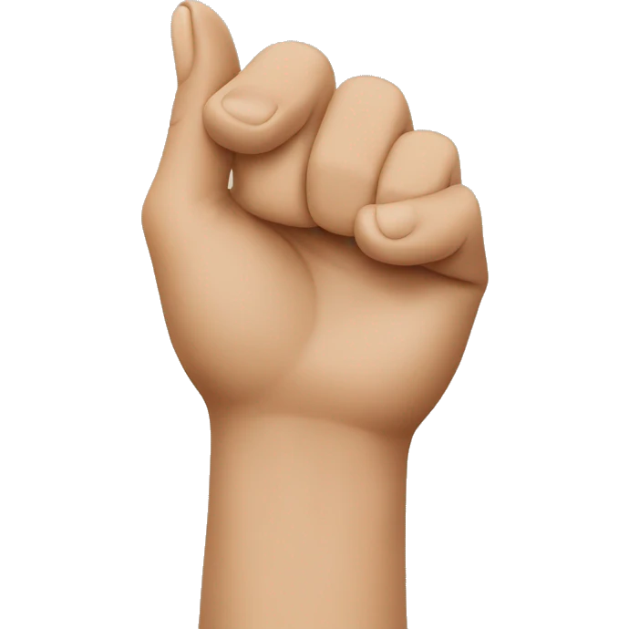 Fingers making the letters la emoji