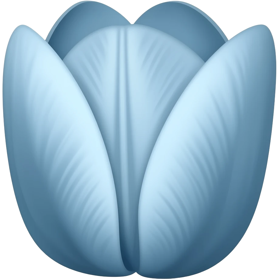 Blue tulip  🌷 emoji