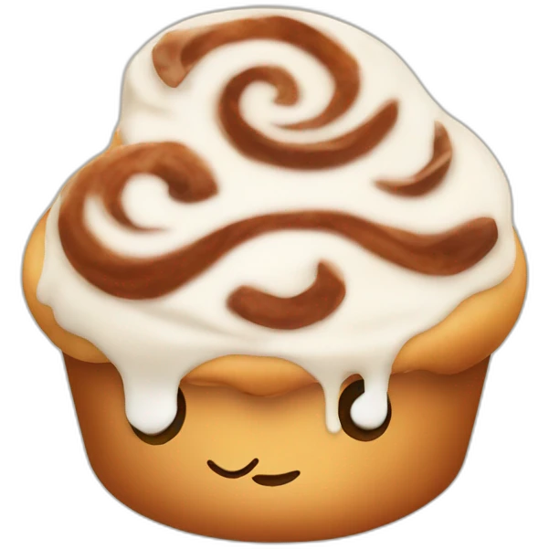 cinnamon roll emoji