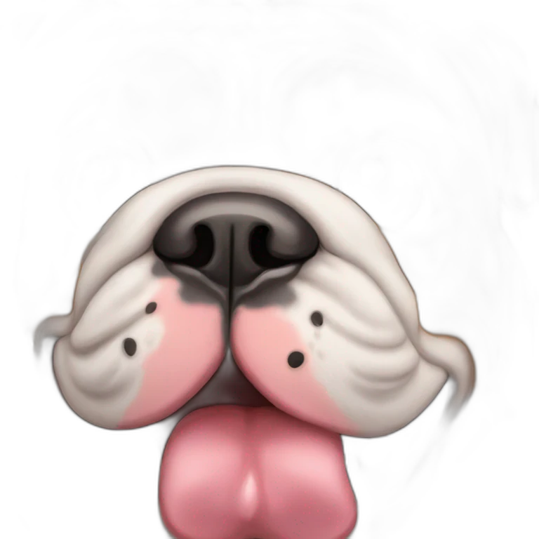 english bulldog face emoji