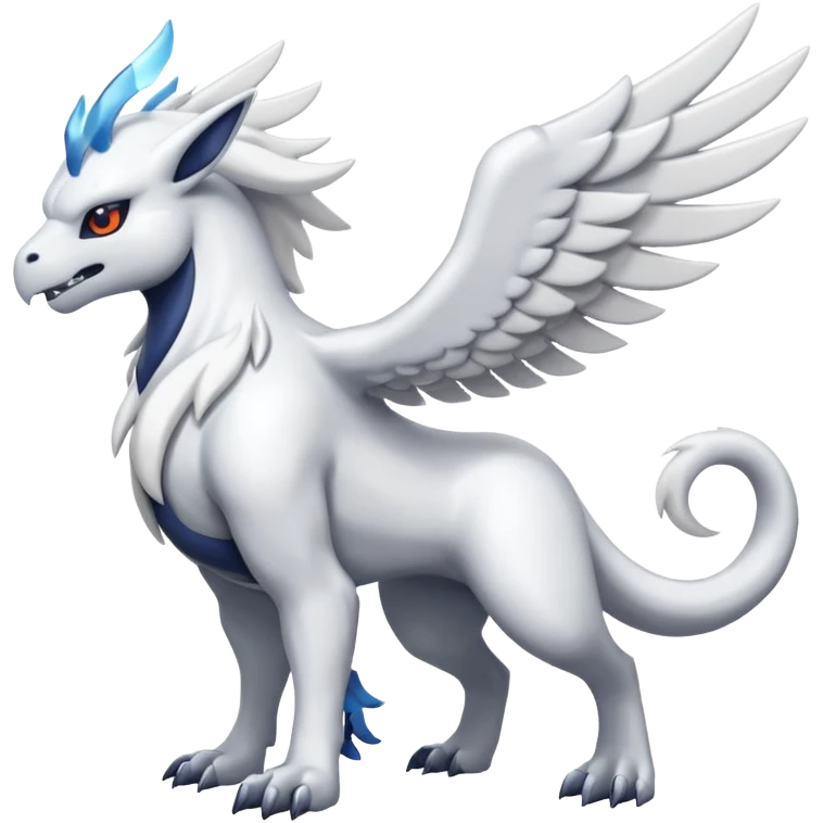 Absol-Reshiram-Fusion (full body) emoji