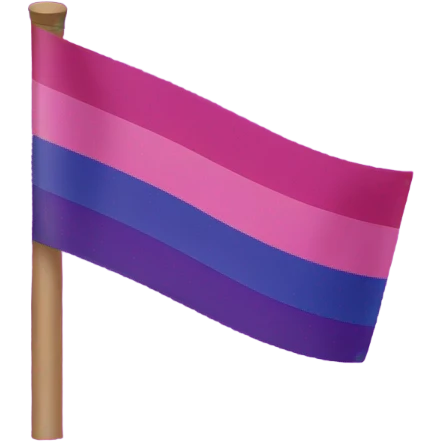 bisexual flag  emoji