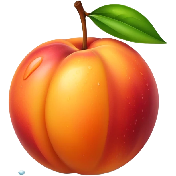 Wet Nectarine emoji