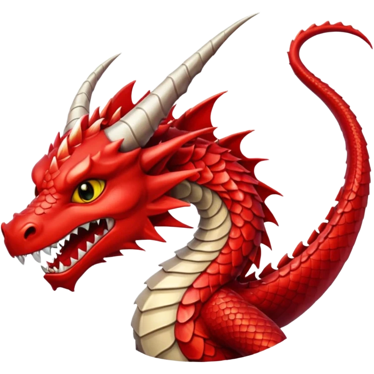 Red dragon emoji