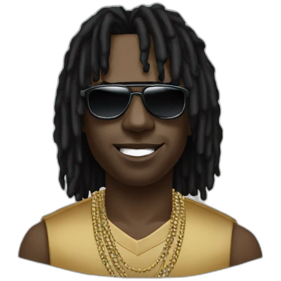 chief keef with sunglasses emoji