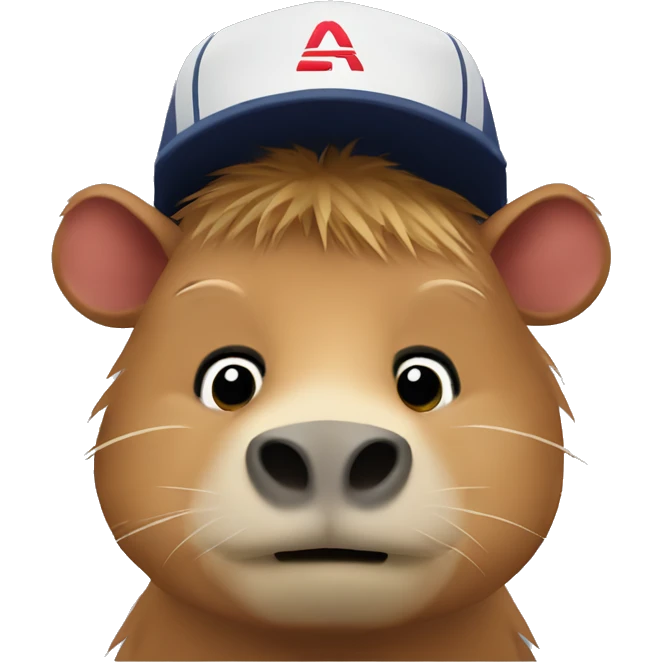 capybara who is a diehard max verstappen fan emoji