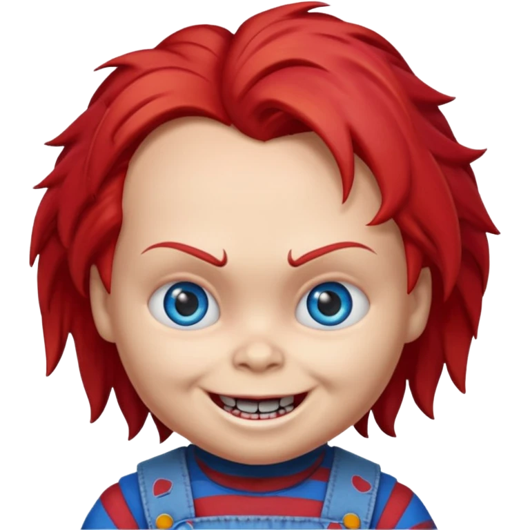 Un emojin de chuky emoji