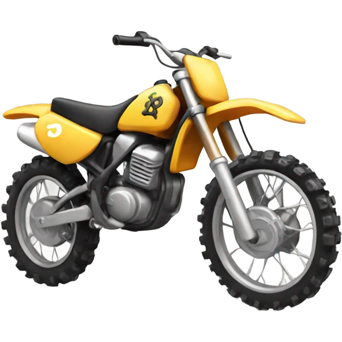 Small dirt bike emoji