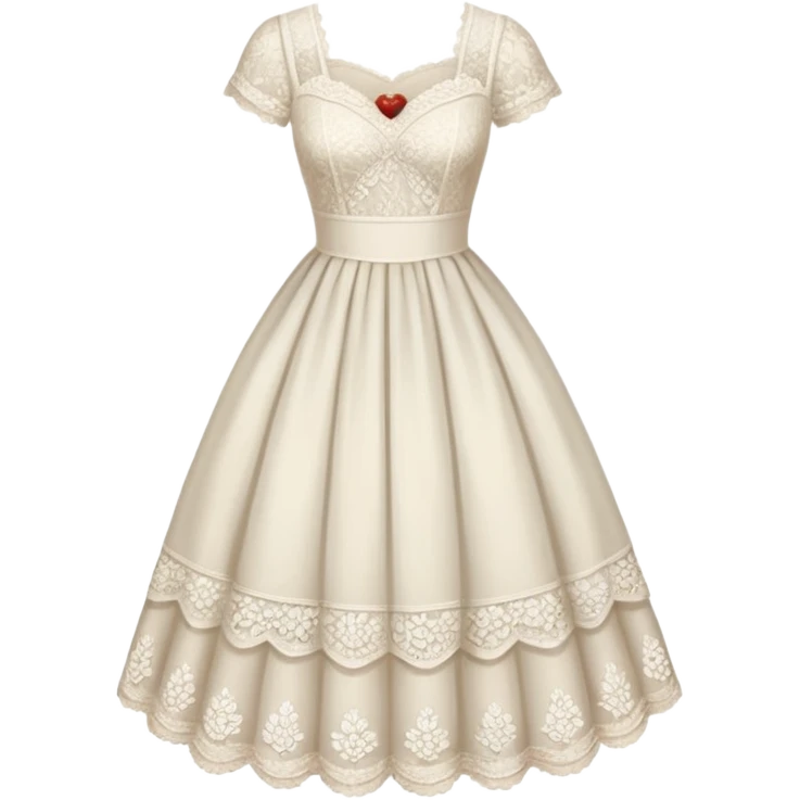 White romantic vintage aesthetic  emoji