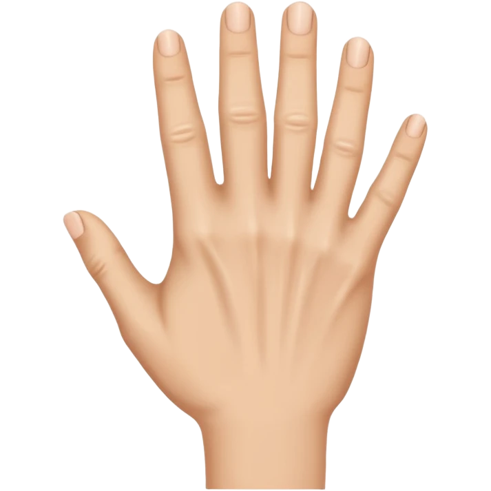rear of veiny fist backview emoji