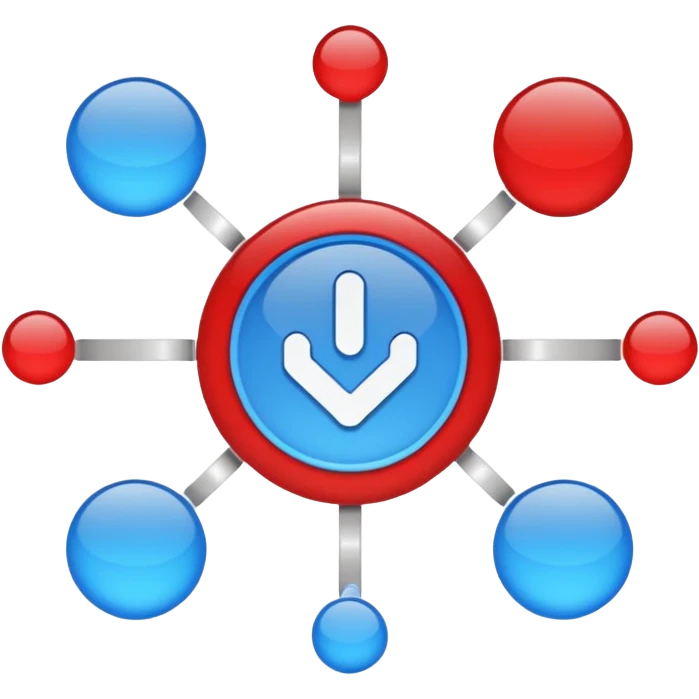 diagram 98% blue 2% red emoji