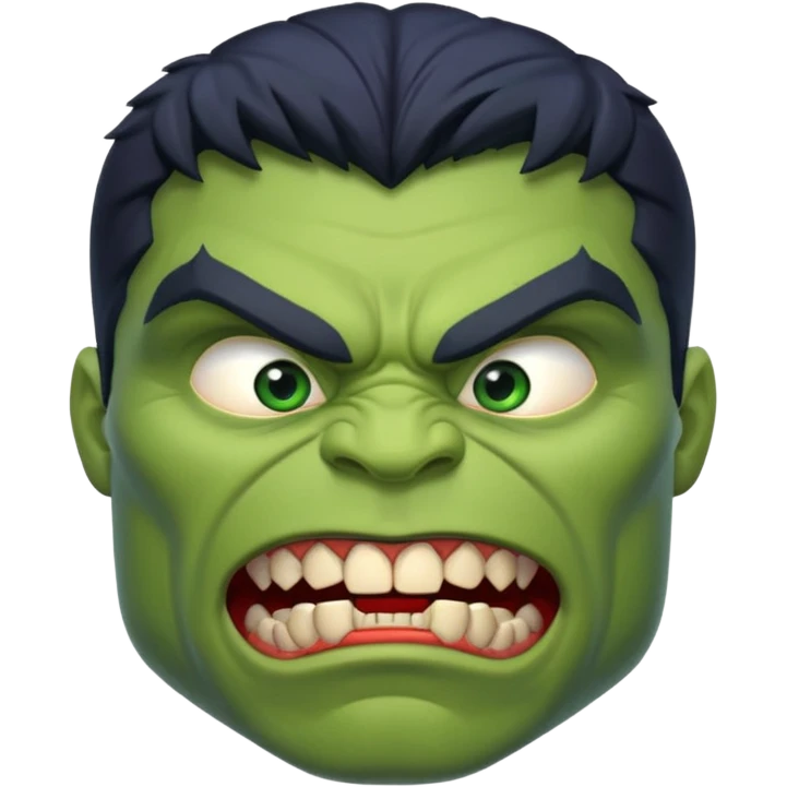 hulk e  vampiro  emoji