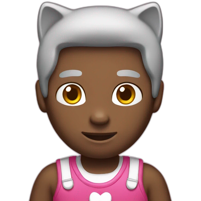 hello kitty male emoji