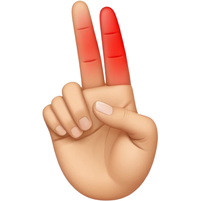 I want an emoji that looks like these👌🏻🤏🏻but i want that the the middle vinger touches the tumb and the other vingers dont. Can you do the Oke sign but than with de middle vinger emoji