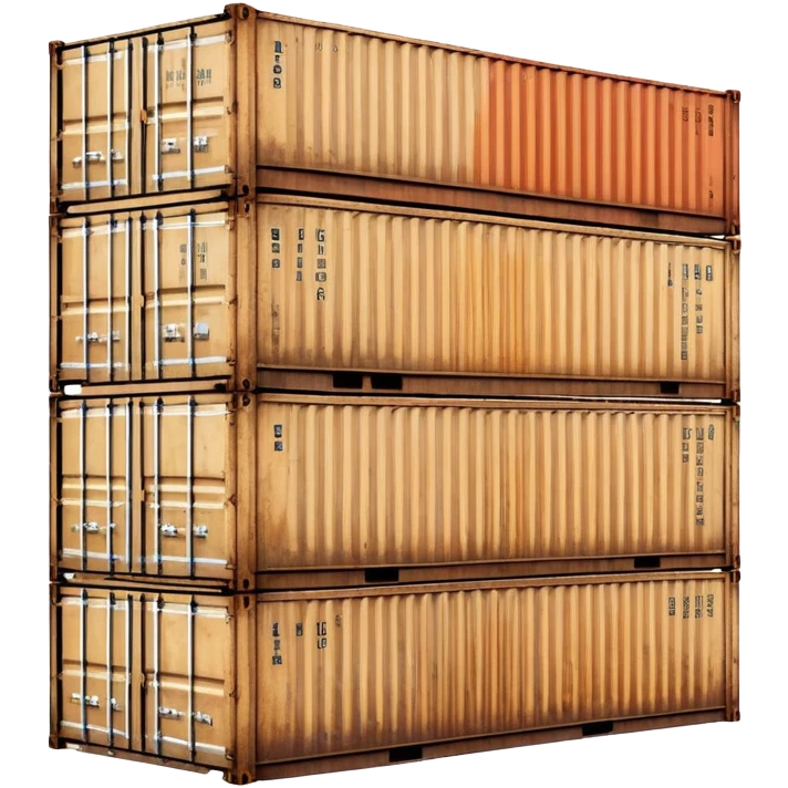 shipping container cargo emoji