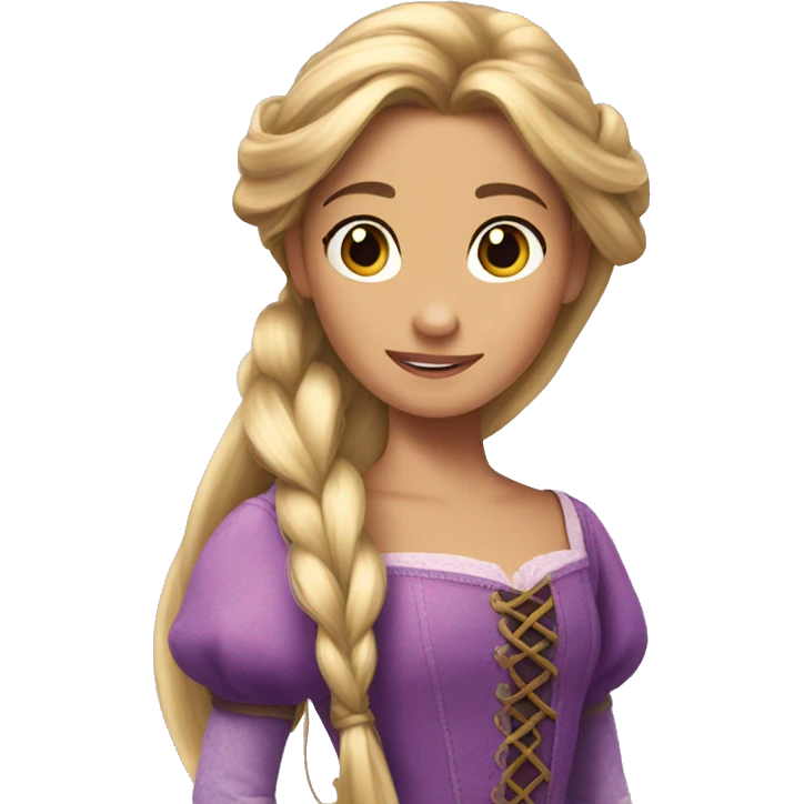 Rapunzel emoji