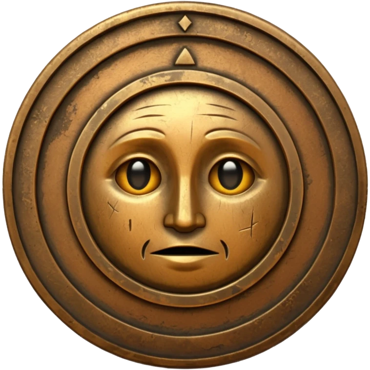 old coin emoji