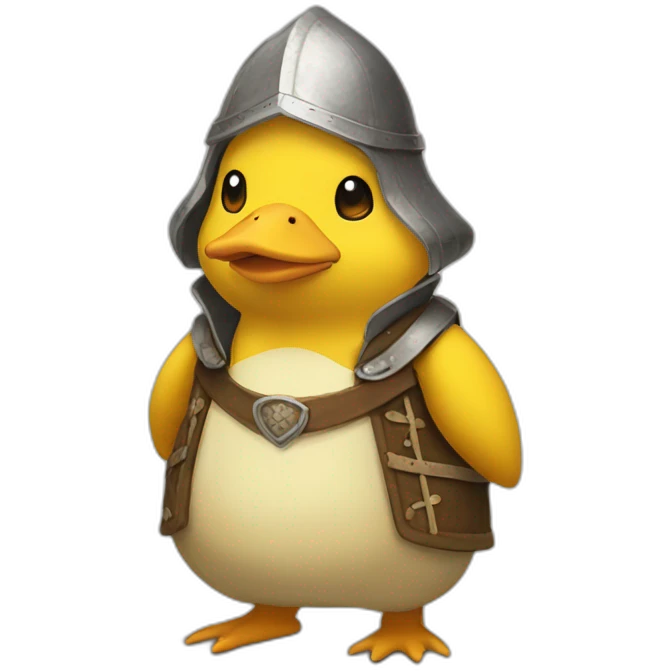 Psyduck medieval outfit emoji