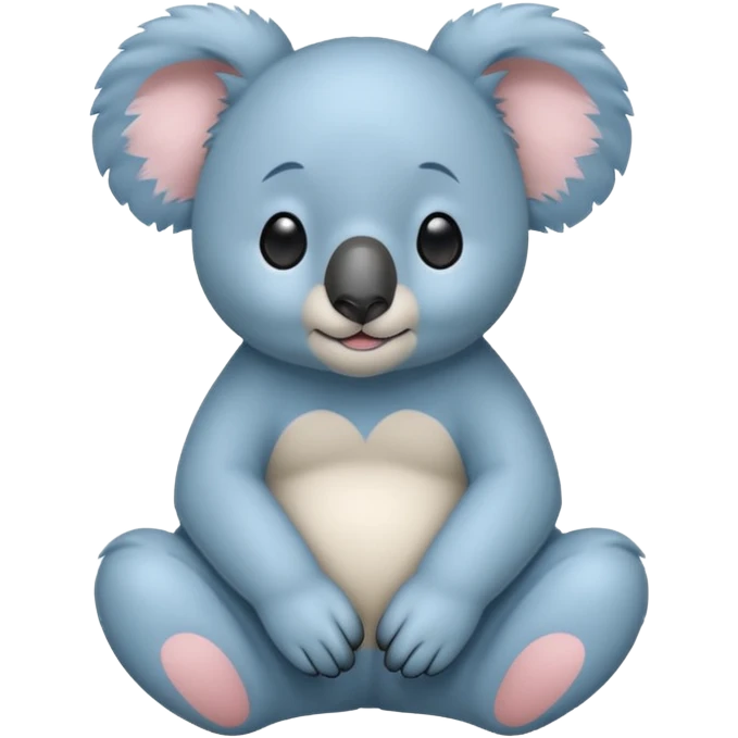 Blue koala emoji