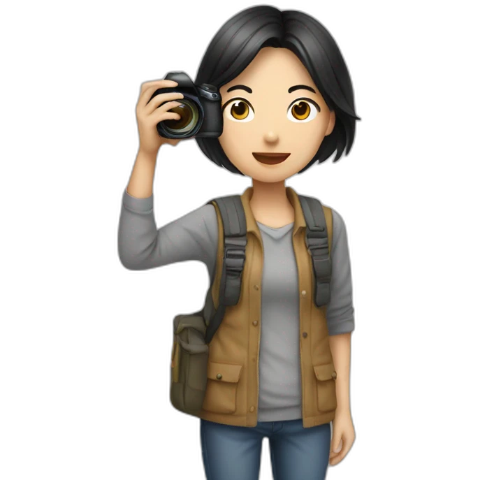 photographer asian emoji