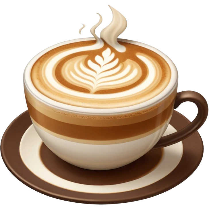 The Star Cappuccino emoji