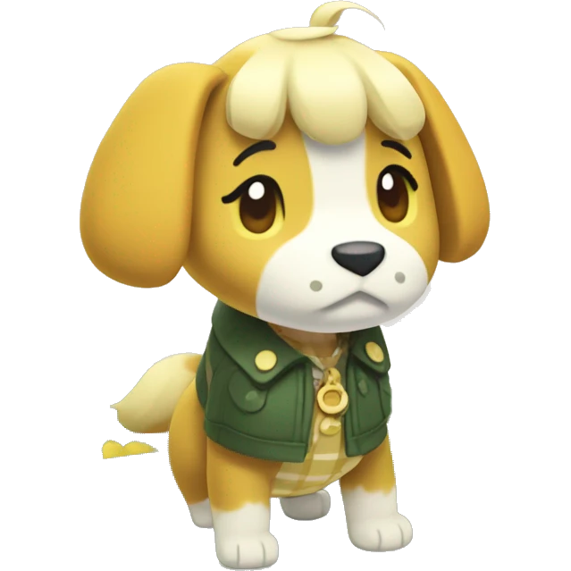 Animal Crossing's Isabelle emoji