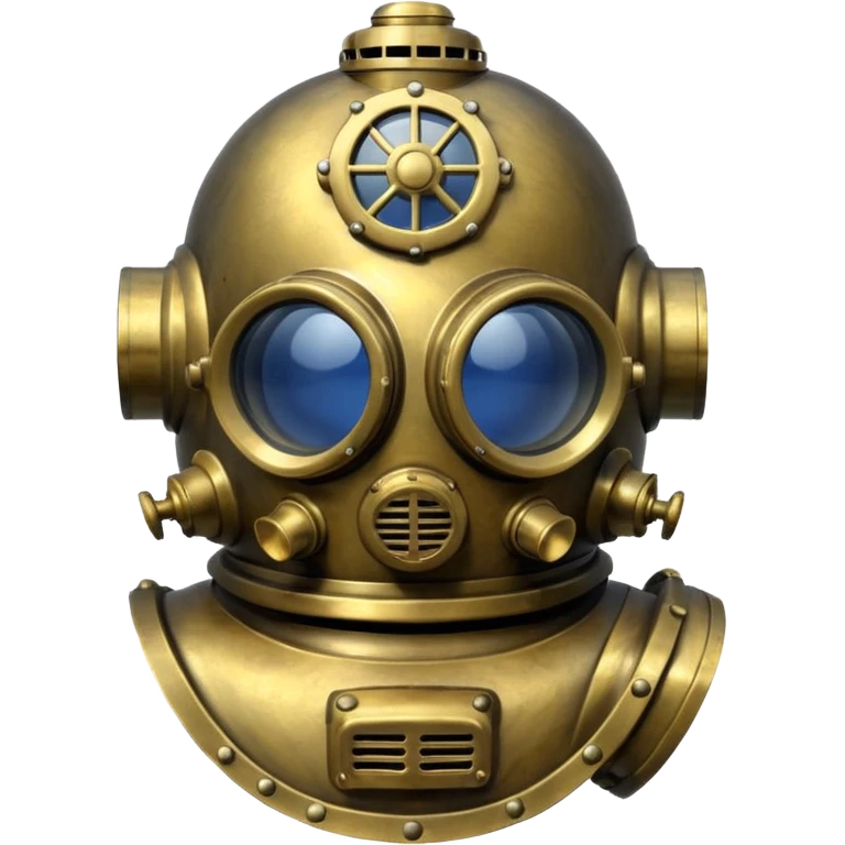 Navy divers helmet  emoji