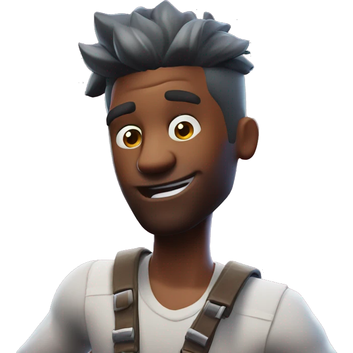 fortnite character cranking 90's emoji