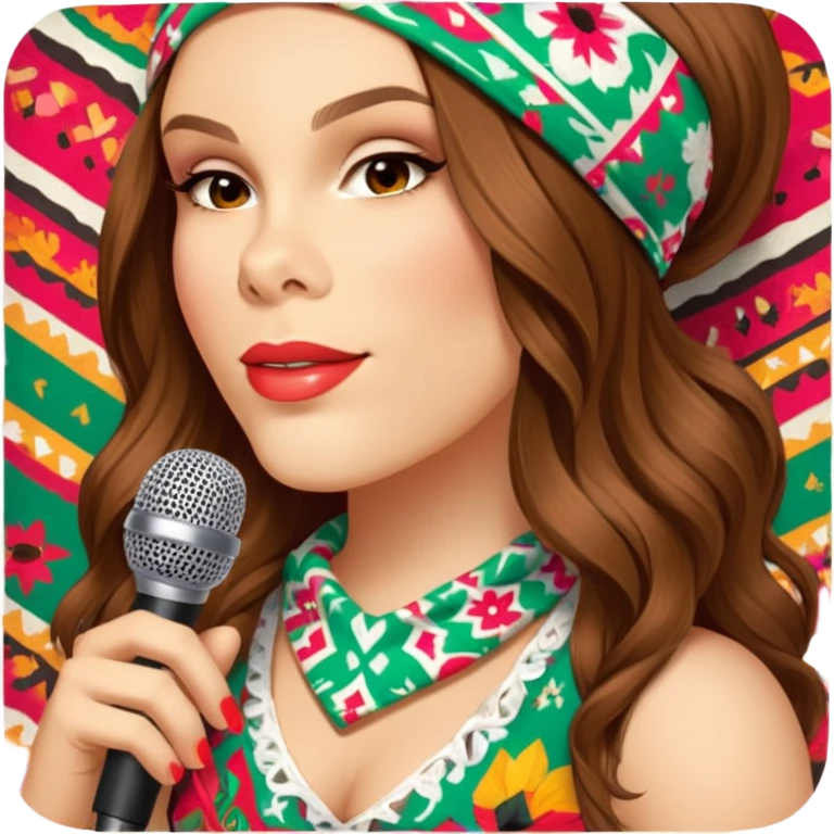 Colorful Singer emoji