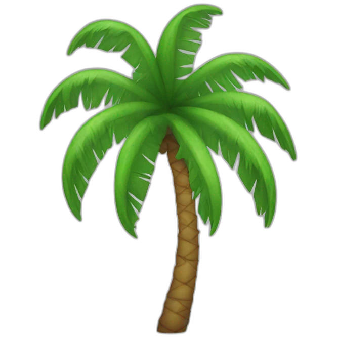 Palm tree emoji
