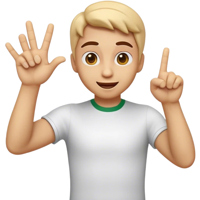 Cinematic Realistic Italian Gestures Pop Culture Emoji, showcasing expressive hand gestures rendered with lifelike textures and playful, energetic lighting. emoji