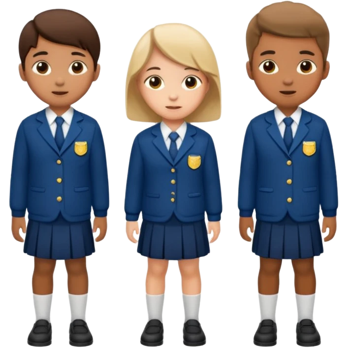 School uniforms emoji