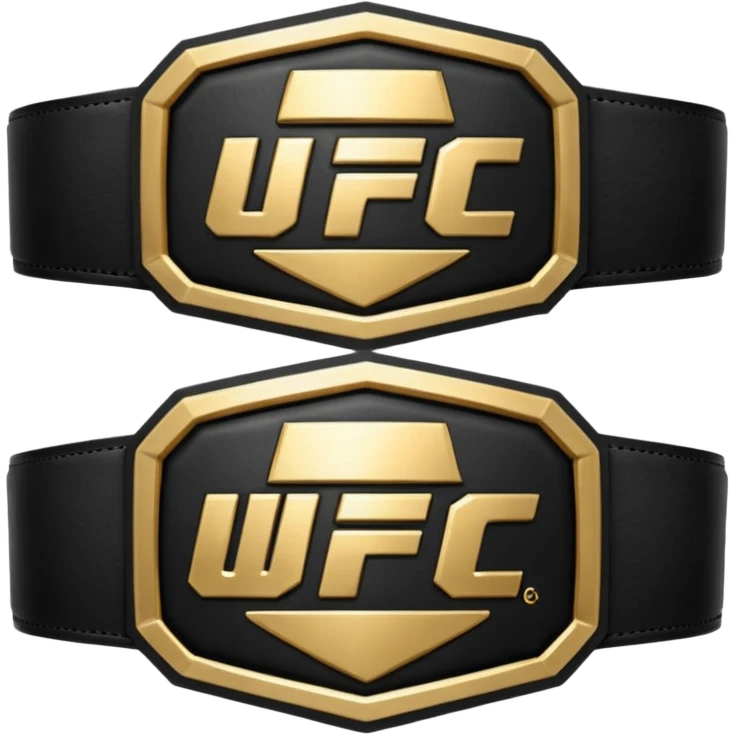 UFC belt emoji