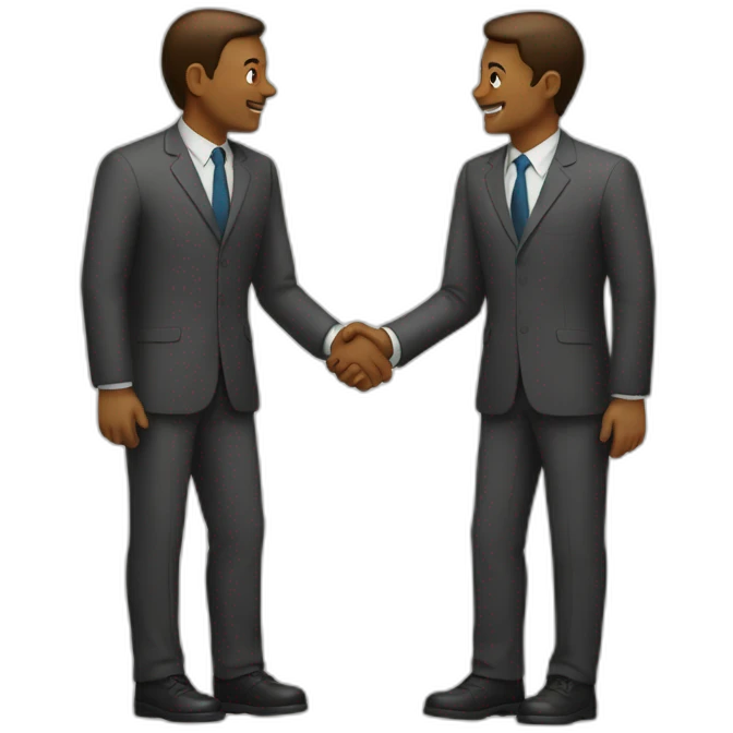 people shaking hands emoji
