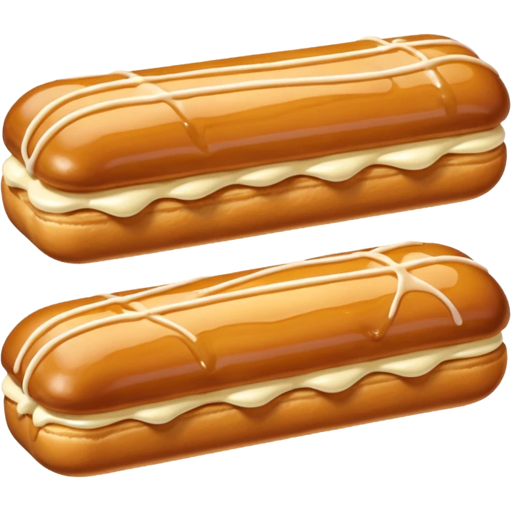 Butterscotch éclair  emoji