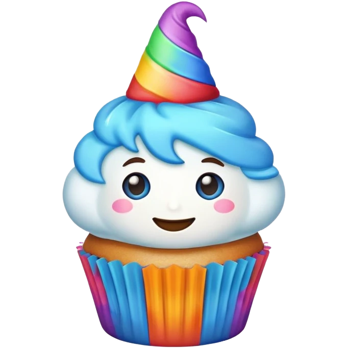 Cupcake mage emoji