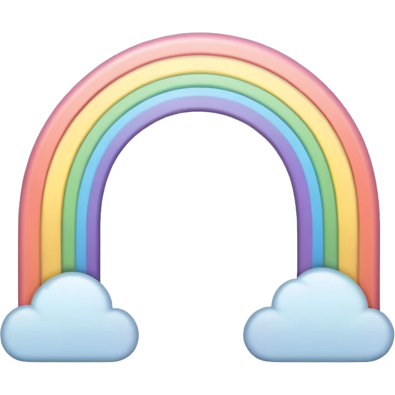 grey rainbow emoji