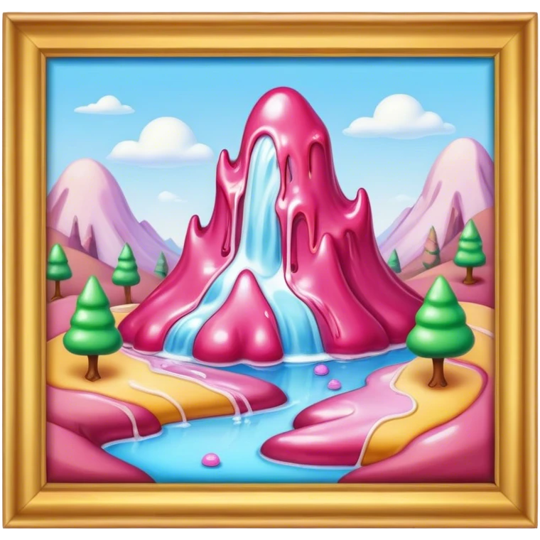 melting candy renaissance landscape emoji