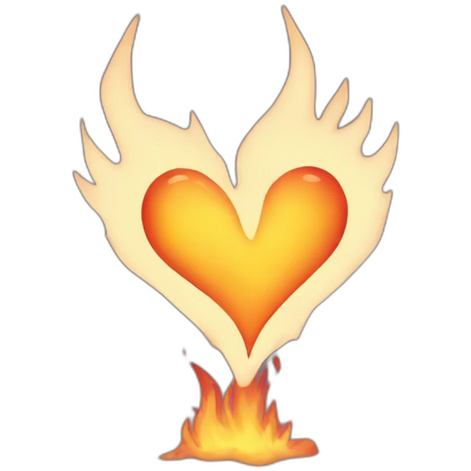 fire heart emoji