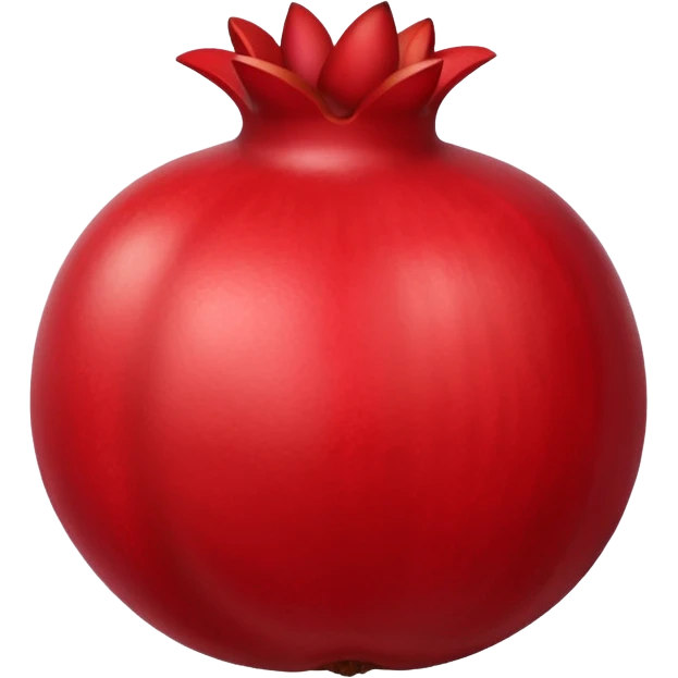 Pomegranate fruit emoji