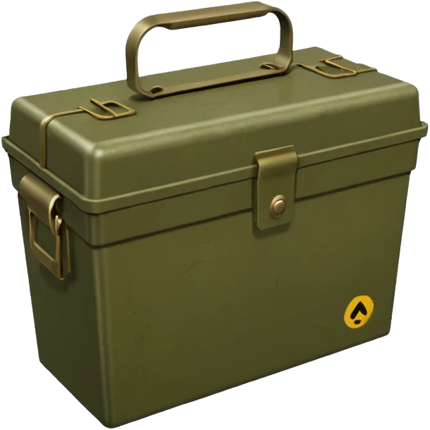 7.62 millimeter ammunition box emoji