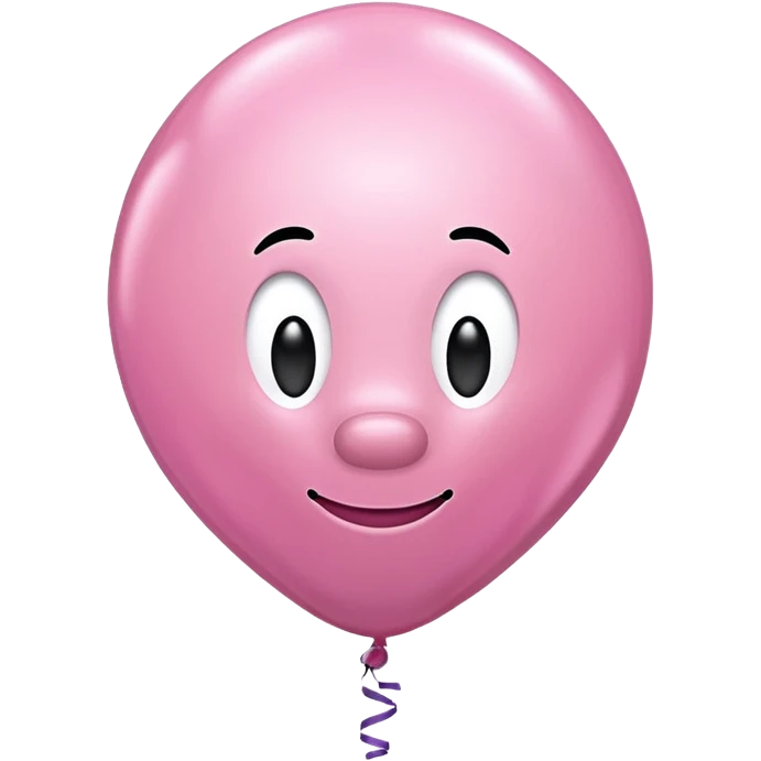 Pink Mikey Disney balloon emoji