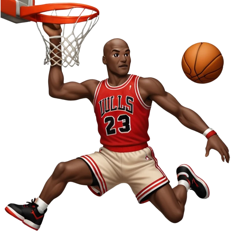 Michael jordan dunking emoji