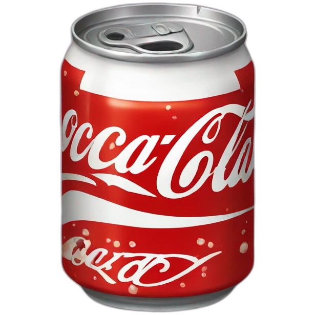 Coca Cola drink can emoji