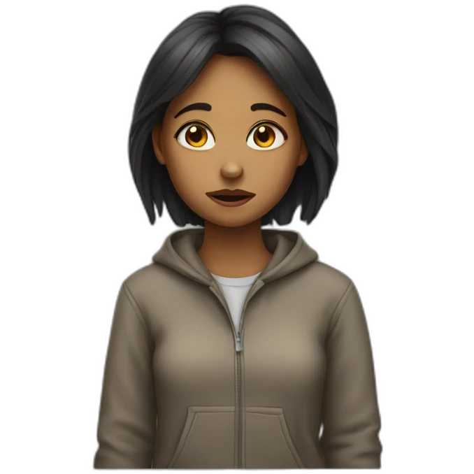 a girl with bad habits emoji
