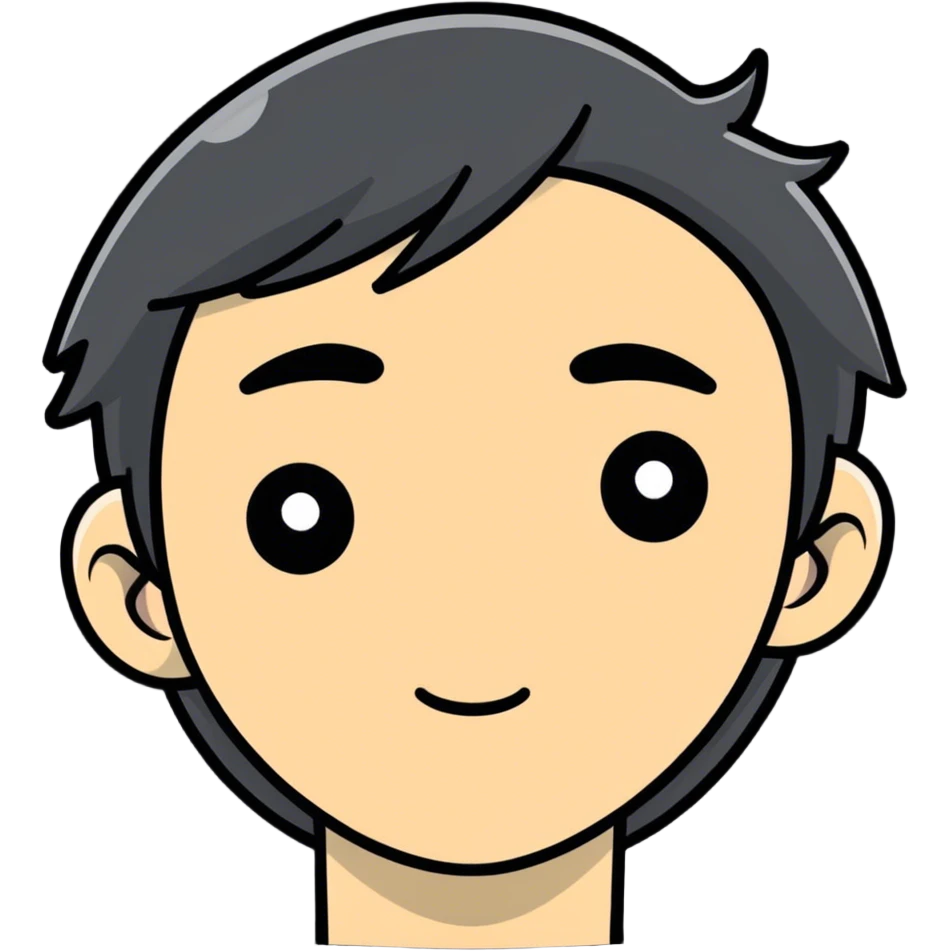 Stick with a human face emoji