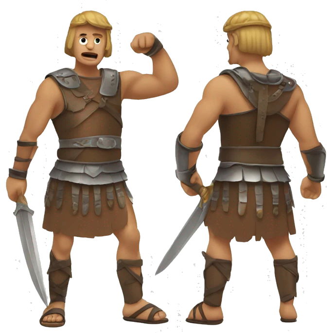 Gladiator müde emoji