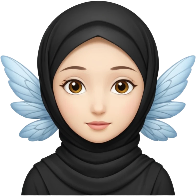 Muslim fairy emoji