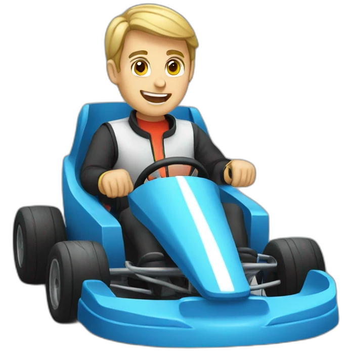 Karting emoji